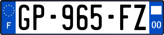 GP-965-FZ