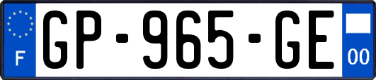 GP-965-GE