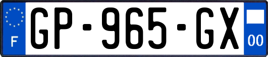 GP-965-GX