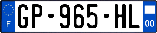 GP-965-HL