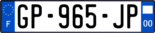 GP-965-JP