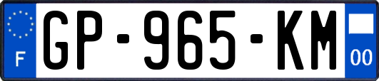 GP-965-KM