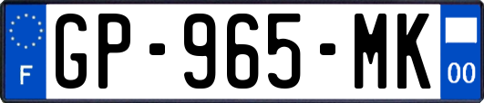 GP-965-MK