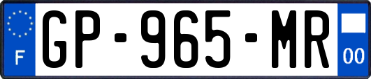 GP-965-MR