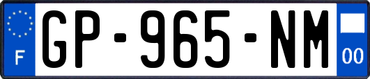GP-965-NM