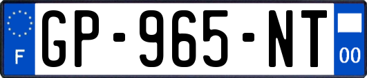 GP-965-NT