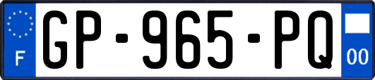 GP-965-PQ