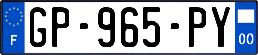 GP-965-PY