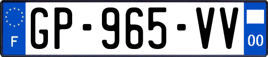 GP-965-VV