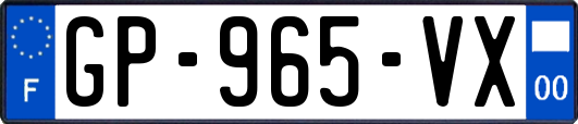GP-965-VX