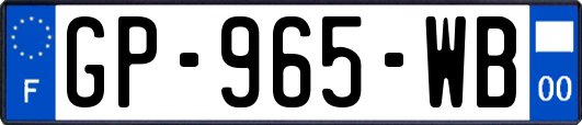 GP-965-WB