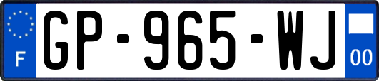 GP-965-WJ