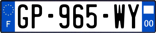 GP-965-WY