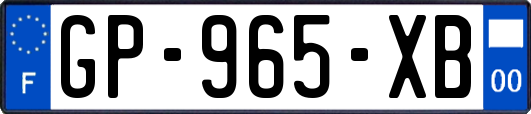 GP-965-XB