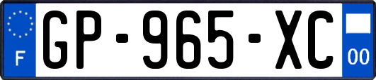 GP-965-XC