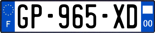GP-965-XD