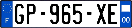 GP-965-XE