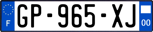 GP-965-XJ
