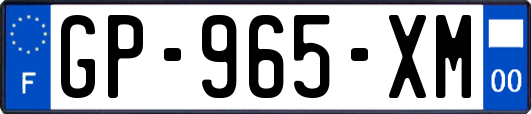 GP-965-XM