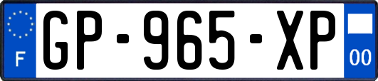 GP-965-XP