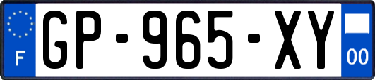 GP-965-XY