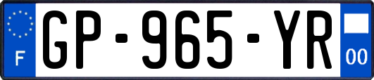 GP-965-YR