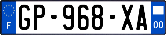 GP-968-XA
