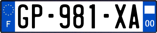 GP-981-XA