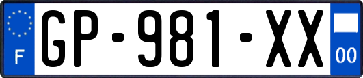 GP-981-XX