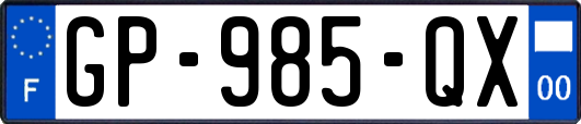 GP-985-QX