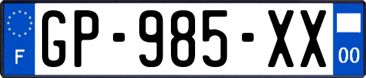 GP-985-XX