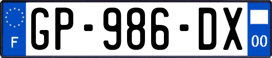 GP-986-DX