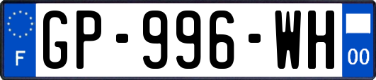 GP-996-WH