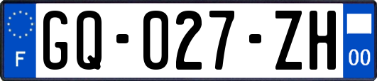 GQ-027-ZH