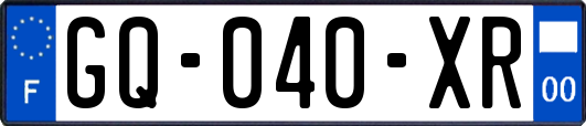GQ-040-XR
