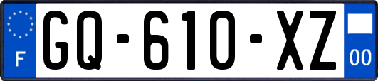 GQ-610-XZ
