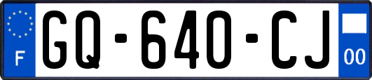 GQ-640-CJ