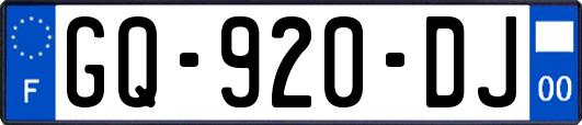 GQ-920-DJ