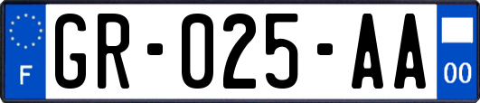 GR-025-AA