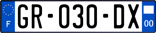 GR-030-DX