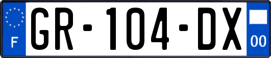 GR-104-DX