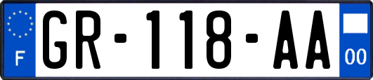 GR-118-AA