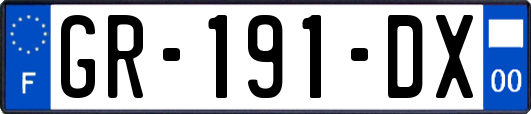 GR-191-DX