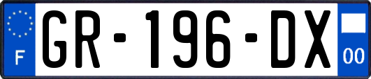 GR-196-DX