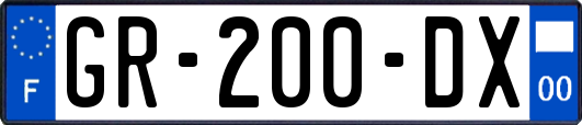 GR-200-DX