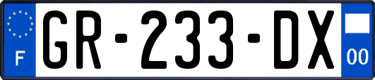 GR-233-DX