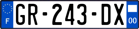 GR-243-DX