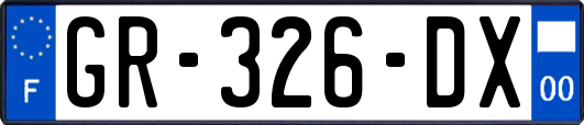 GR-326-DX