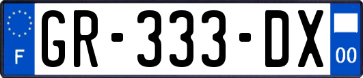 GR-333-DX