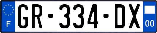 GR-334-DX